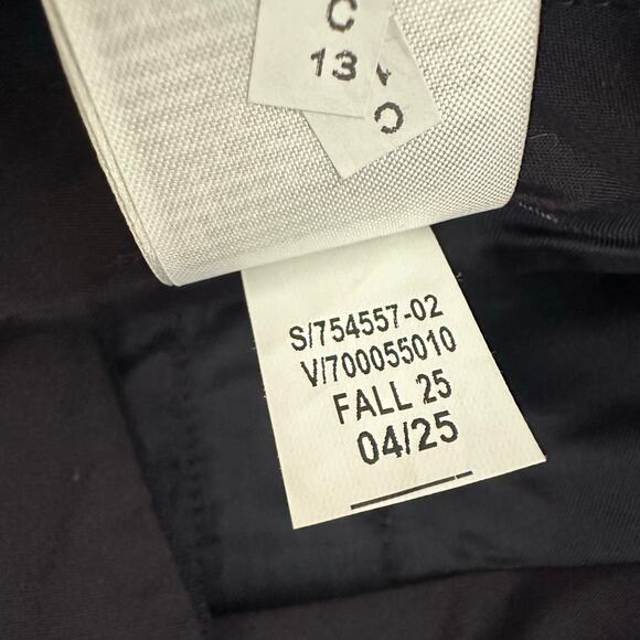 Banana Republic LONG Mid Rise Straight Sloan Pant Navy Blue 8 754557 - Picture 8 of 11